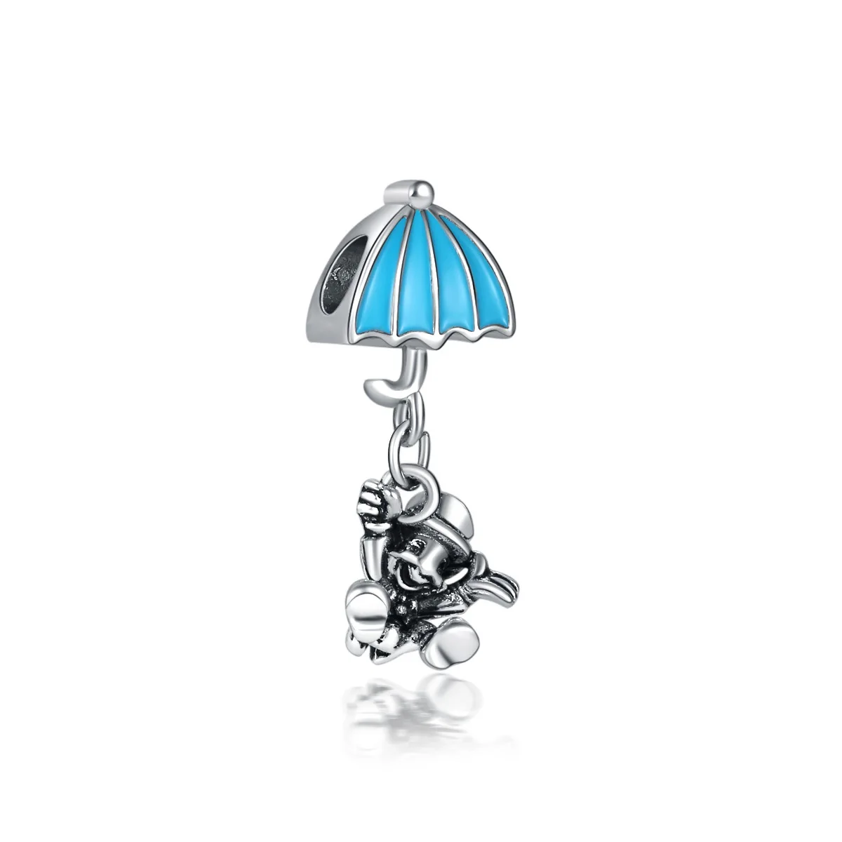 Jiminy Cricket Новое оригинальное эмалевое платье принцессы из сплава с бусинами, подвеска с Минни Микки, браслет Пандора, браслет, сделай сам, Женские Ювелирные изделия - Цвет: Jiminy Cricket