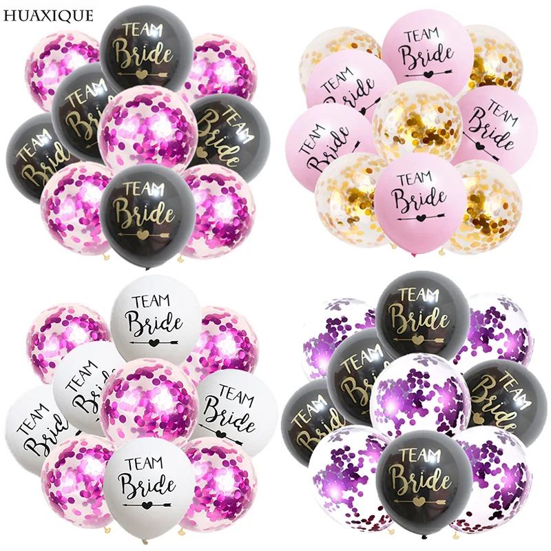 

10pcs Glitter Confetti Latex Balloons Wedding Decoration Baby Shower Birthday Party Decor kids Adult Clear Air Balloons Balls