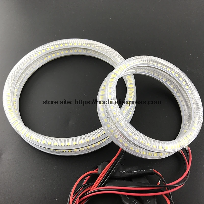 HochiTech ультра яркие красные/зеленые/Белый светодиодный глаза ангела 1800LM гало