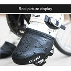 Чехол GIYO из искусственной кожи на велосипедный полупальмовый носок для горного велосипеда износостойкий ветрозащитный термозащитный чехол для спортивной обуви