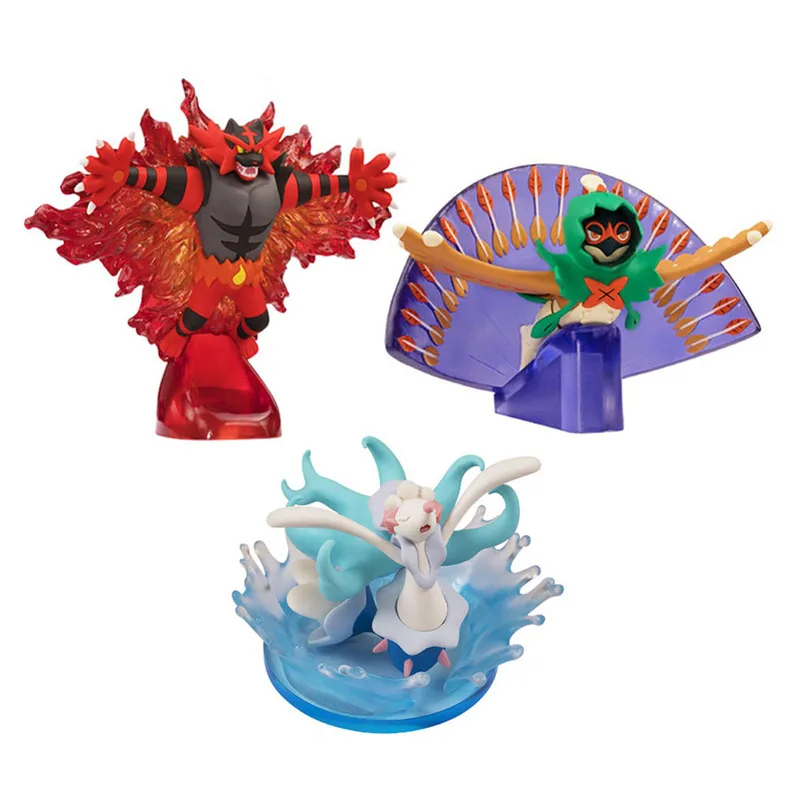 Оригинальные экшн фигурки TAKARA TOMY Pokemon примарины децидуайз Аниме игрушки модели