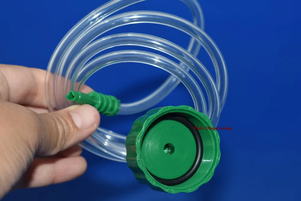 Шприц воздушный прозрачный с адаптером в сборе цилиндр диспенсера наконечником