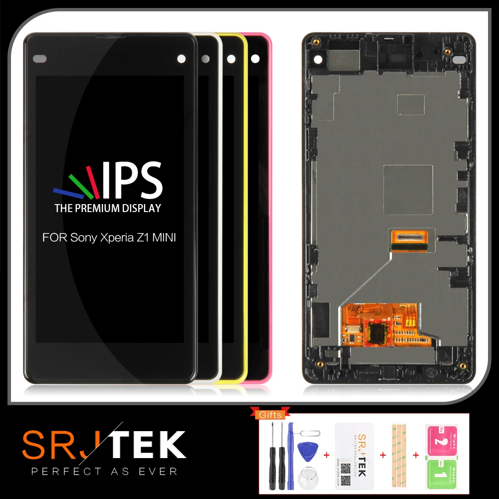 Для Sony Xperia Z1 Mini Compact D5503 сенсорный дигитайзер ЖК экран сборка Замена + Инструменты