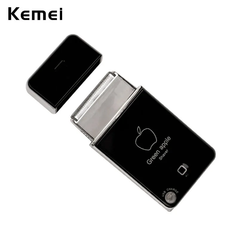 Kemei электрическая бритва мини USB бритвенный станок зарядка беспроводные усы