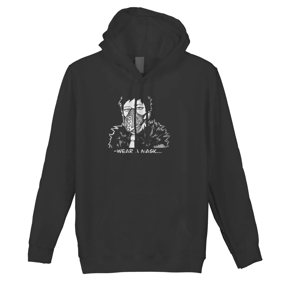 

Men's Hoodie Wear a mask (Overhaul)Couples Matching Groot Streetwear Hip-Hop sweatshirt women Sweat Capuche 37598