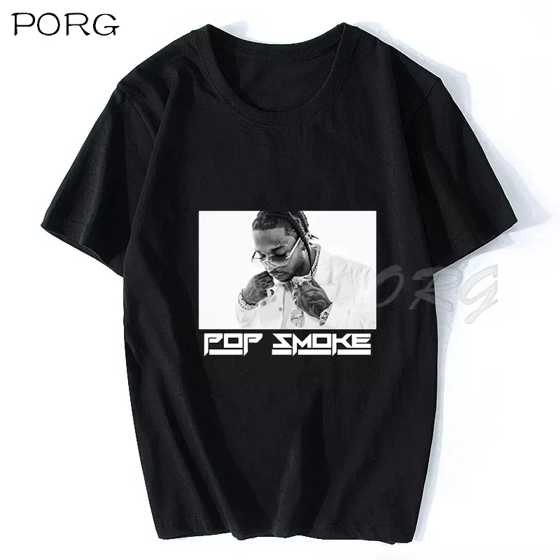 

Vintage Cool Rapper Men Women T Shirt Oversized Rip Pop Smoke Casual O Neck Hip Hop Short Sleeve T-Shirt Streetwear Men Tshirt