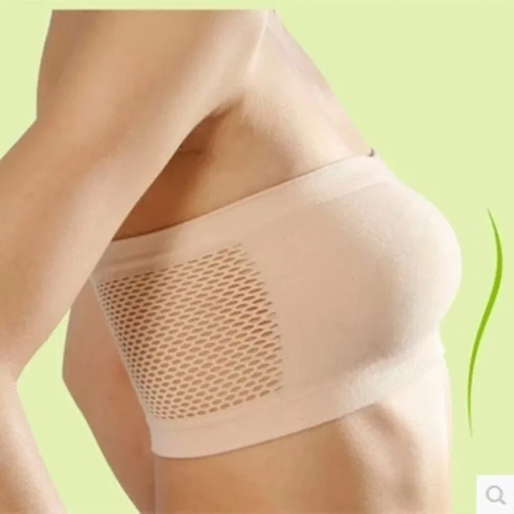 

Summer Seamless Bra for Women Sexy Ladies Strapless Bras Female Stretchy Wrap Bandeau Bra Ladies Invisible Underwear