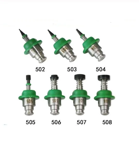 

High Quality SMT Nozzle JUKI Nozzle 500,501,502,503,504,505,506,507,508,510 ,511 Factory Price Juki Nozzle Core SMT Juki Nozzle