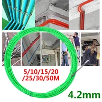 5 50m 4 2mm fiberglass electric cable tape cable wire puller electrical tape wire cable guide lead device aid tool