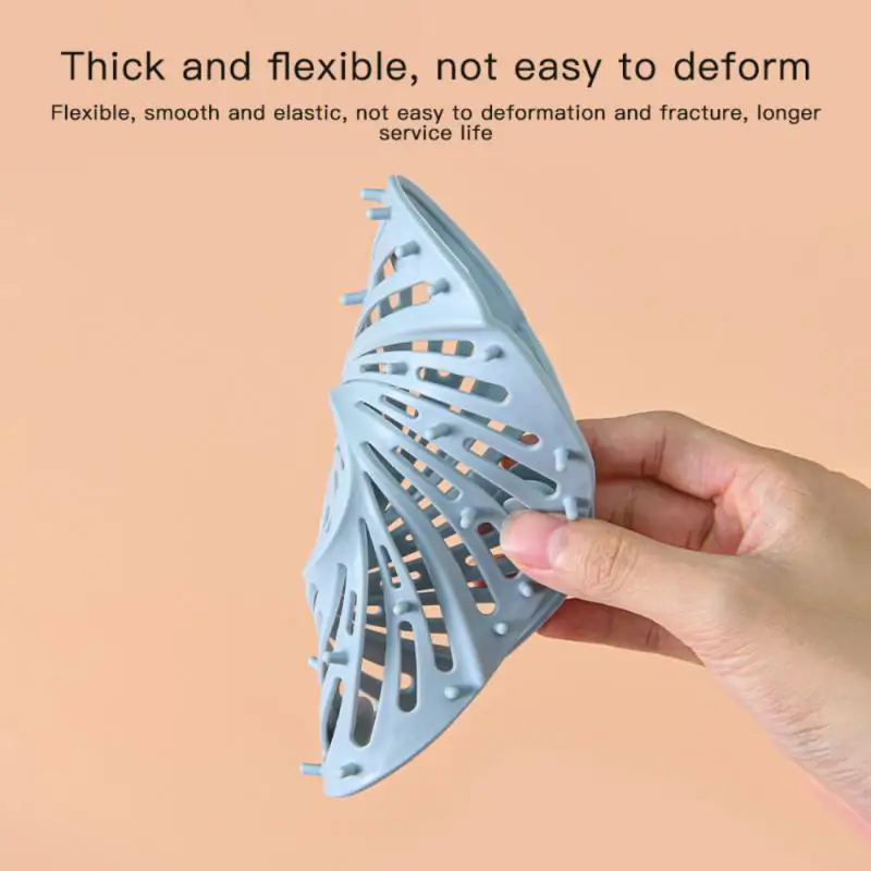 

Bathroom Anti-Blocking Floor Drain Cover Non-slip Fixed Strong Drain Hair Filter Cover Sewer Anti-Clogging Filter 2020 NEW
