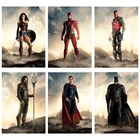 Постер из фильма Лига Справедливости, Женская фотосессия, Настенный декор на холсте, настенная печать для гостиной, украшение для дома