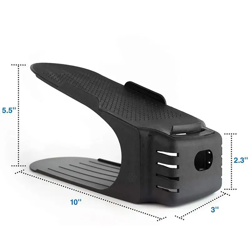 Горячая Распродажа отсеки для обуви органайзер двойной держатель хранения набор