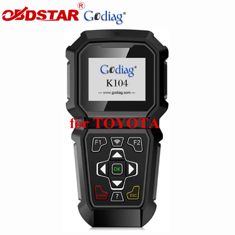 OBDSTAR GODIAG K104 для TOYOTA ручной программирующий инструмент ключей|Устройство