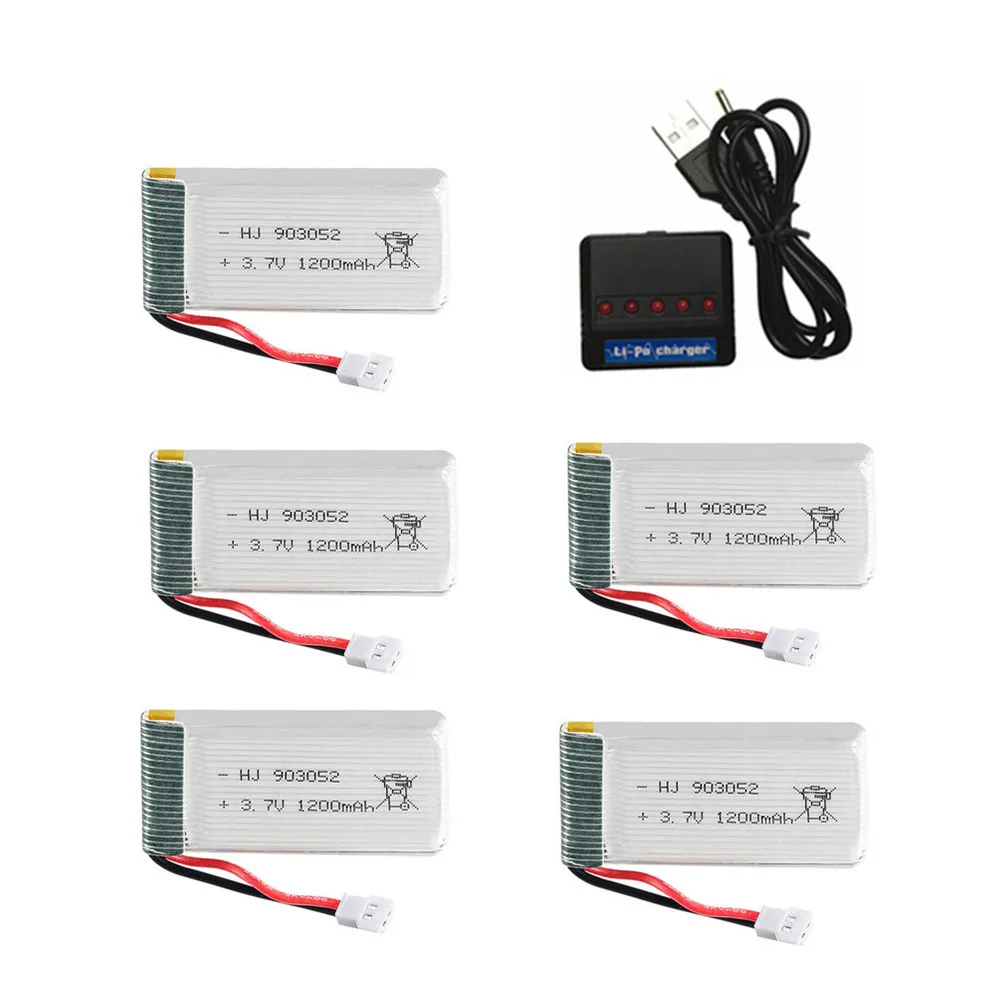 Комплект зарядного устройства lipo для квадрокоптера KY601S Syma X5c X5 X5SC X5SW M18 H5P 3 7 в 1200