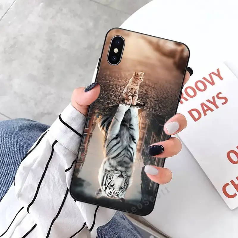 

Cat tiger dog lion Phone Case for iPhone 11 12 mini pro XS MAX 8 7 6 6S Plus X 5S SE 2020 XR