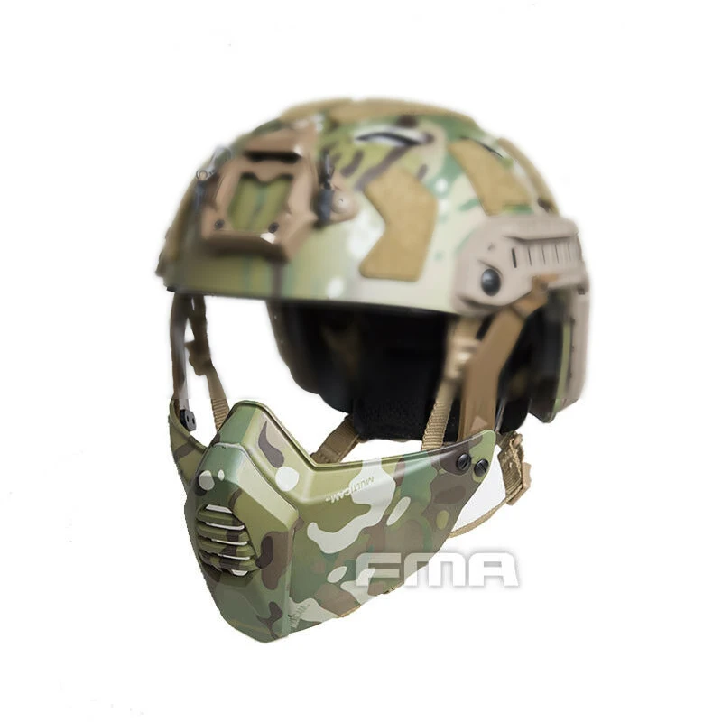 Новинка полумаска FMA TB1355 SF тактическая маска для страйкбола быстрый Тактический