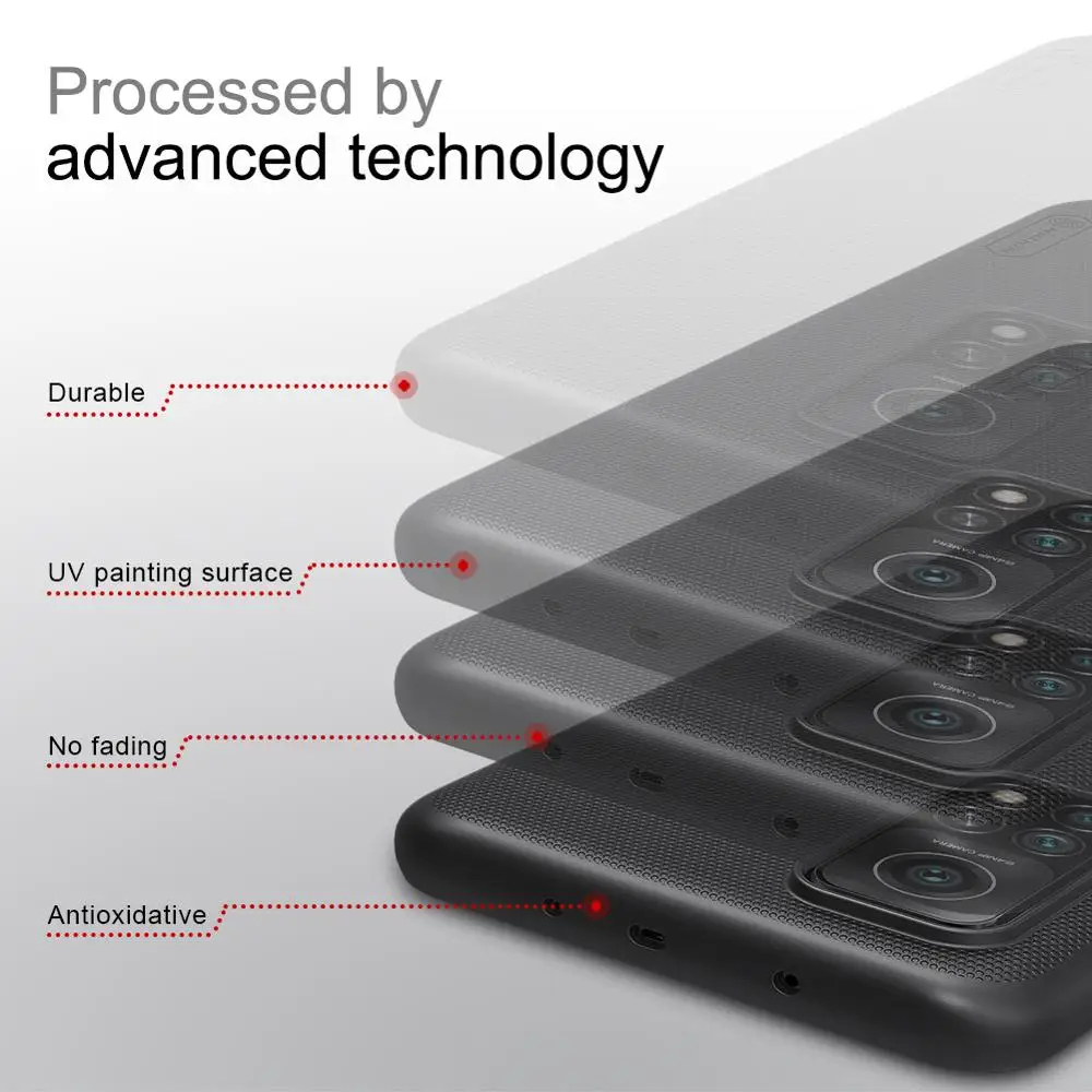 Чехол NILLKIN для Xiaomi Mi 10T mi Pro 5G Global Матовый Жесткий чехол-накладка | Мобильные