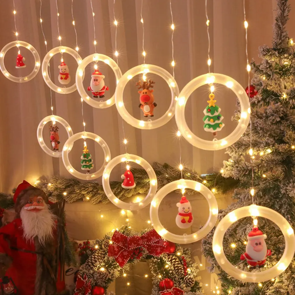 

Рождественские занавески, рождественские украшения, новый год 2022, рождественские украшения для дома, украшения для рождественской елки, Ро...