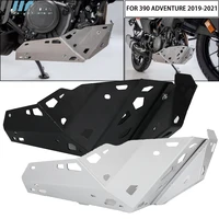 for 390adventure 390 adventure 19 2021 motorcycle aluminum skid plate foot rests bash frame engine guard cover chassis protector