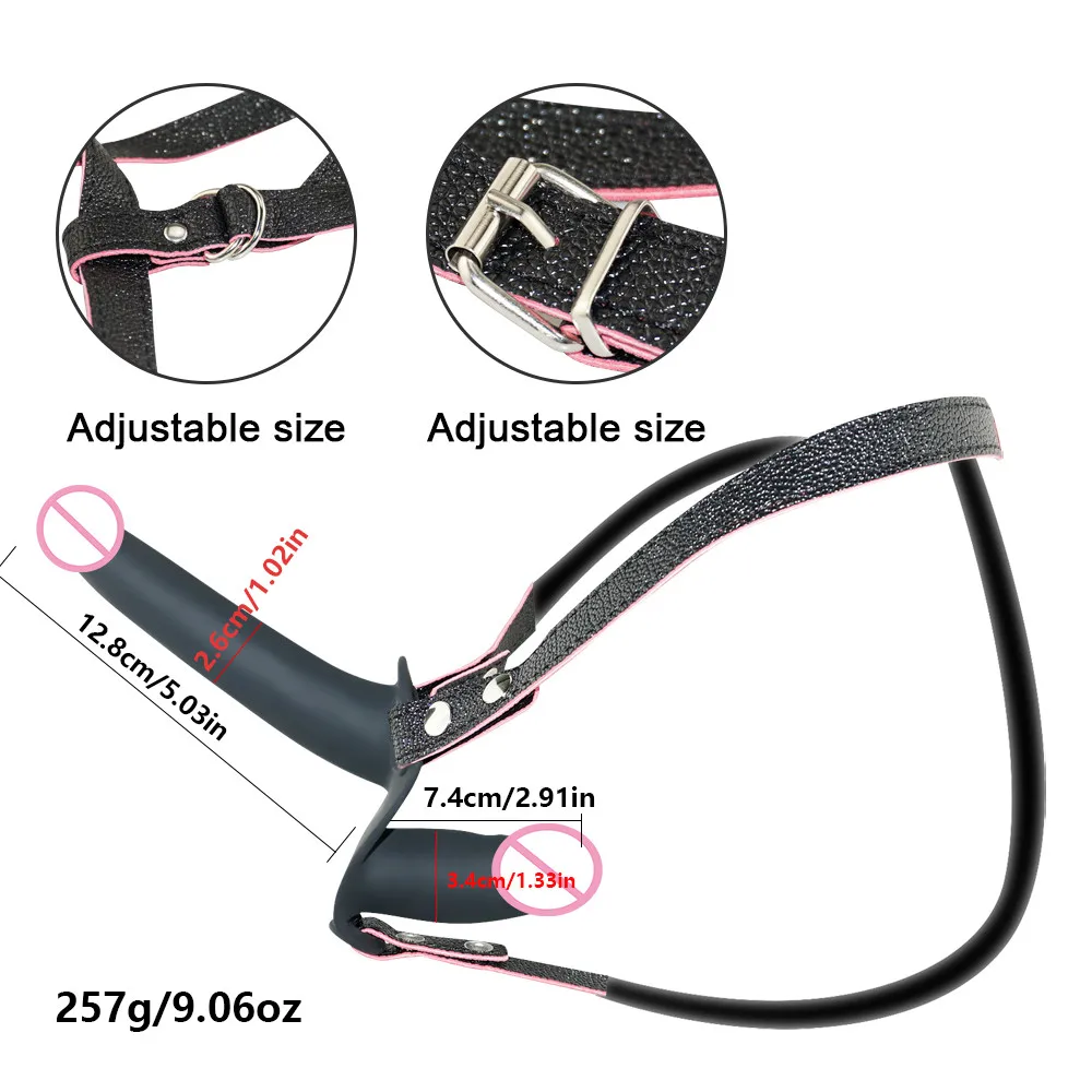 Двойной фаллоимитатор для женщин страпон анальная пробка пар Стимулятор точки G