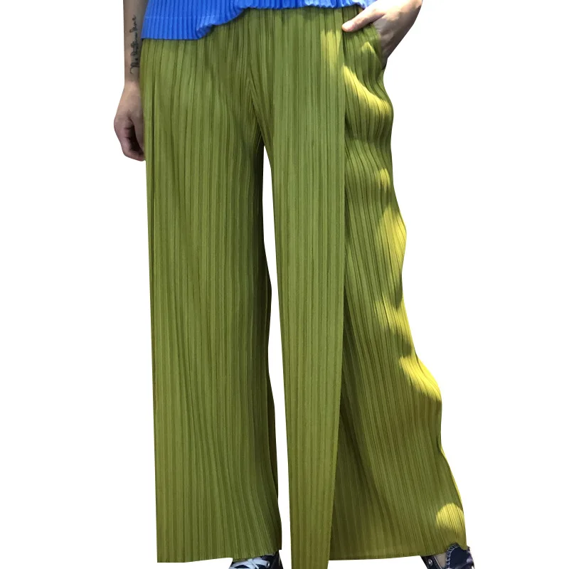 

Women Summer New Style Temperament Loose Fitting Waist Pants