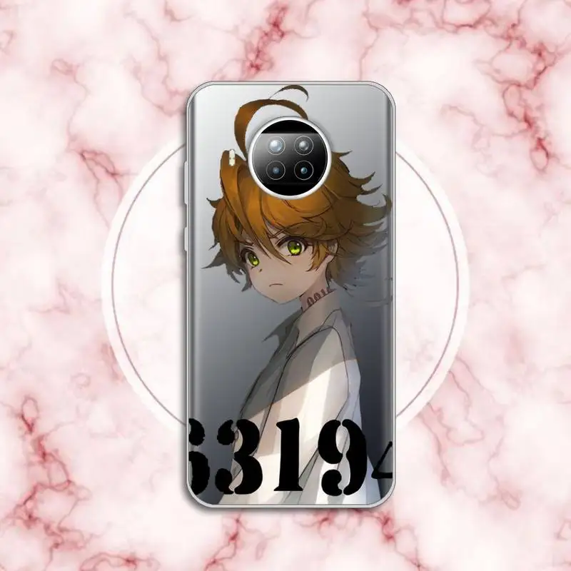 

The Promised Neverland anime manga luxury Phone Case coque Transparent for Xiaomi Redmi note 10 t 8 9 pro lite 11