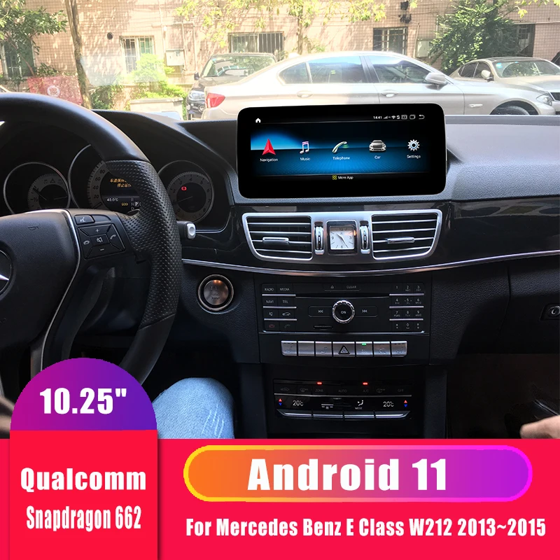 

Стереоприемник на Android 11 для Mercedes Benz GLK Class W212 2013-2015, автомагнитола, мультимедийный видеоплеер, навигация GPS, 2 Din MP5