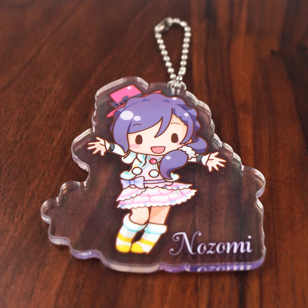 Аниме Love Live Lovelive Hanayo Rin Honoka kotory Nozomi Nico Maki Eli Umi Beanchain акриловый брелок | Украшения и