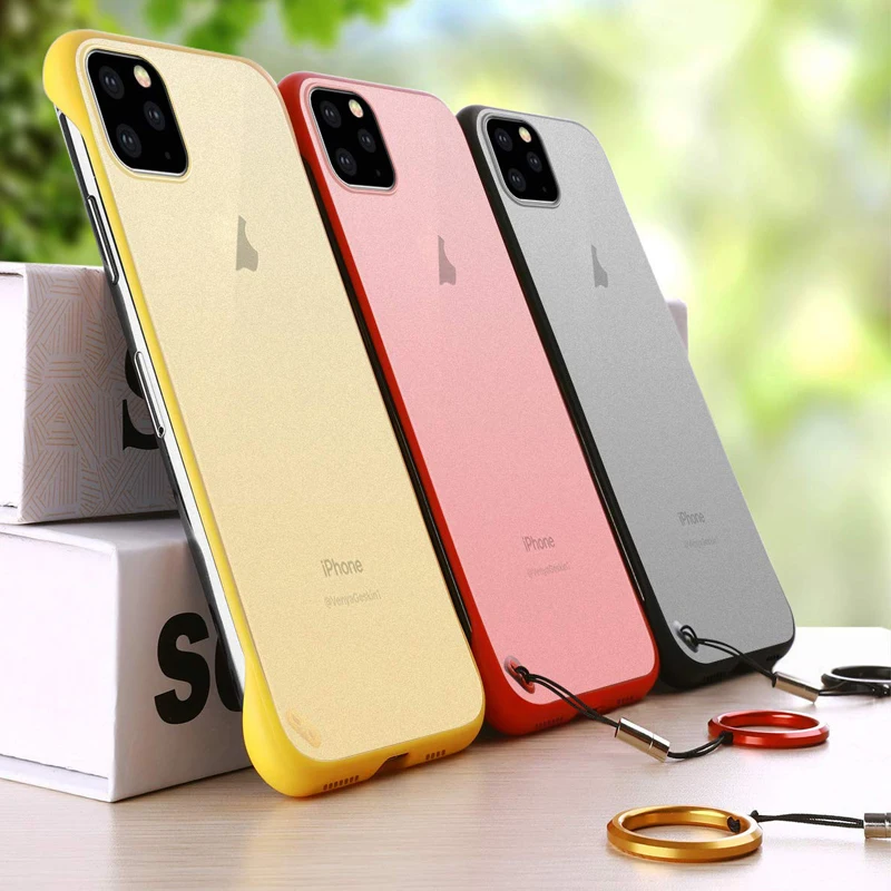 Роскошные матовые жесткие однотонные Чехлы для iPhone 12 Pro Max Mini 11 XR XS 6 7 8 Plus X|Бамперы|