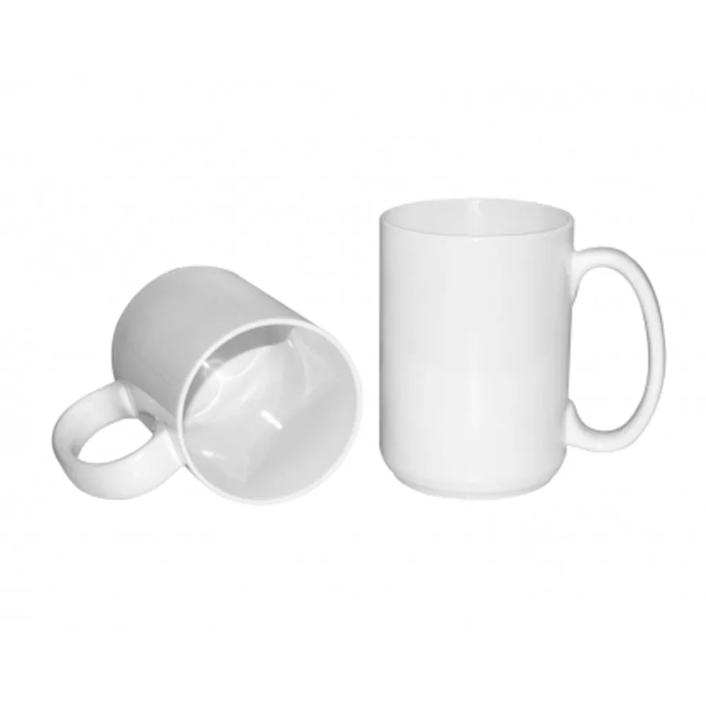 

15OZ Sublimation Blanks White Ceramic Mug Coffee Cup Mug Blank with White Box