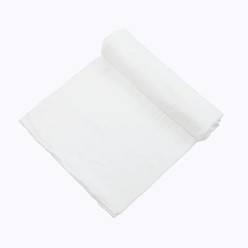 

Cartoon Factory Wholesale Muslin Baby Gauze Bandage Bamboo Fiber Gauze Blanket Pure Color Dyed Bamboo Cotton Swaddle