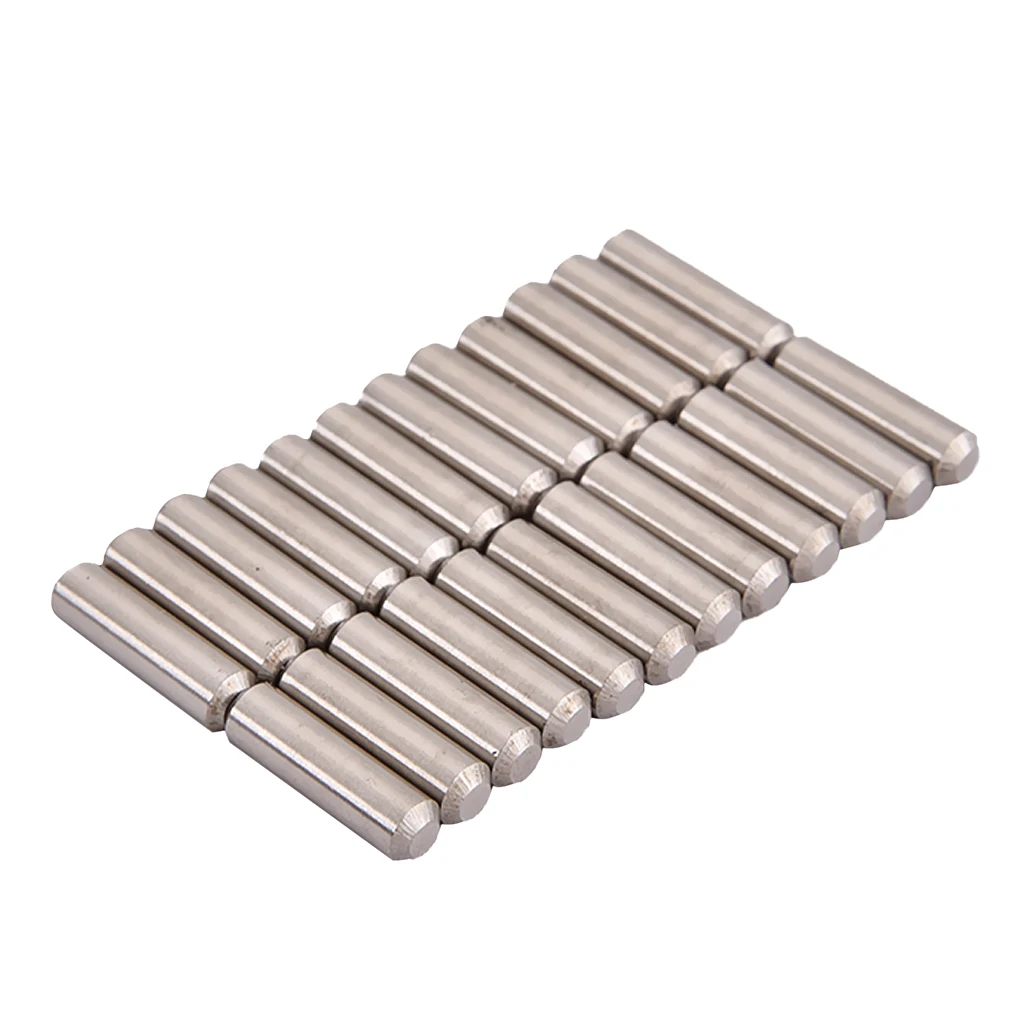 

24pcs Alnico 5 Guitar Pickup Magnet Rod Pole Slug Pickup Parts