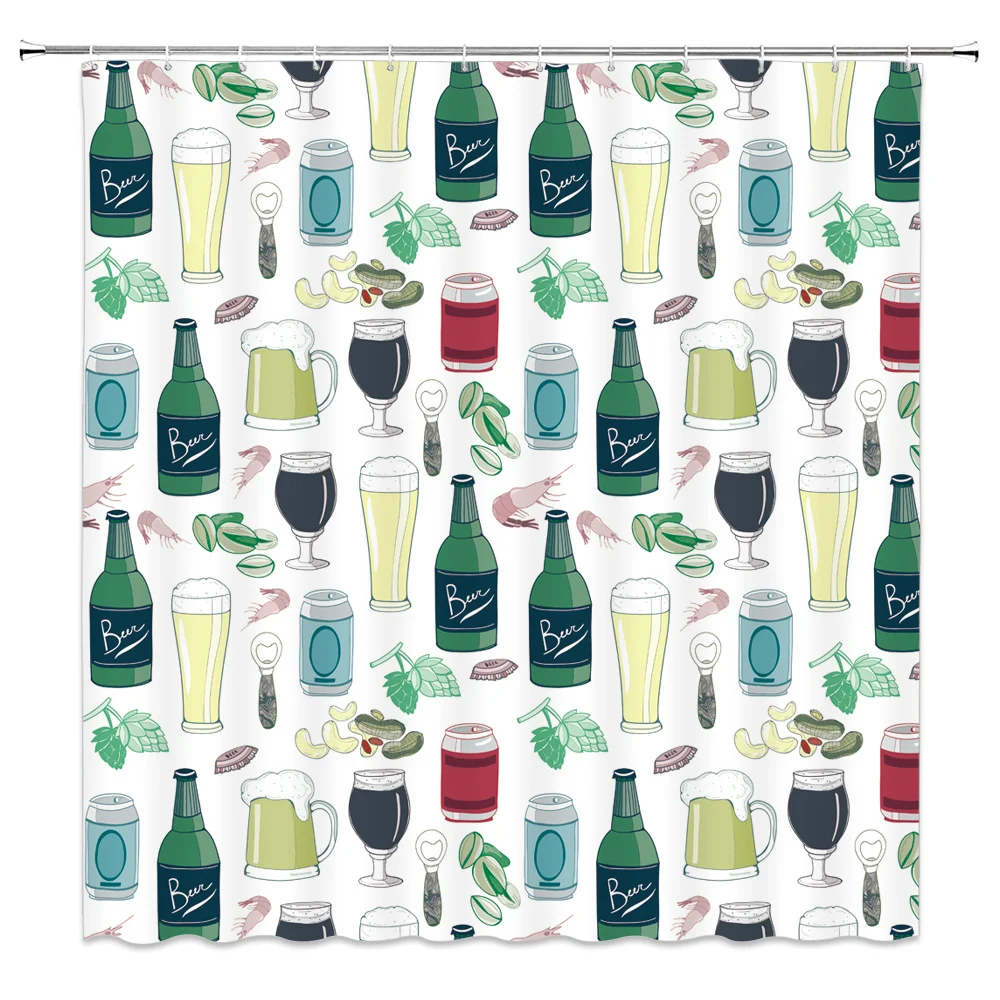 

Водонепроницаемая занавеска для душа от плесени, разделительная занавеска для туалета, занавеска для украшения дома в ванную комнату, зана...