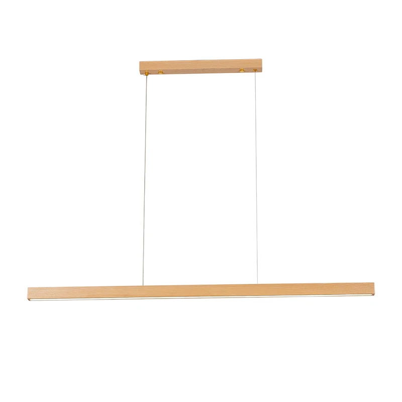 Nordic LED Wood Pendant Light for Living Room Decoration Office Dining Bedroom Lamp Hanging Indoor Lighting Fixture | Освещение