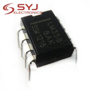 10pcs/lot LM358P DIP-8 LM358 DIP LM358N = TS358CD TS358 KIA358P KIA358 BA10358 AS358P-E1 new original In Stock