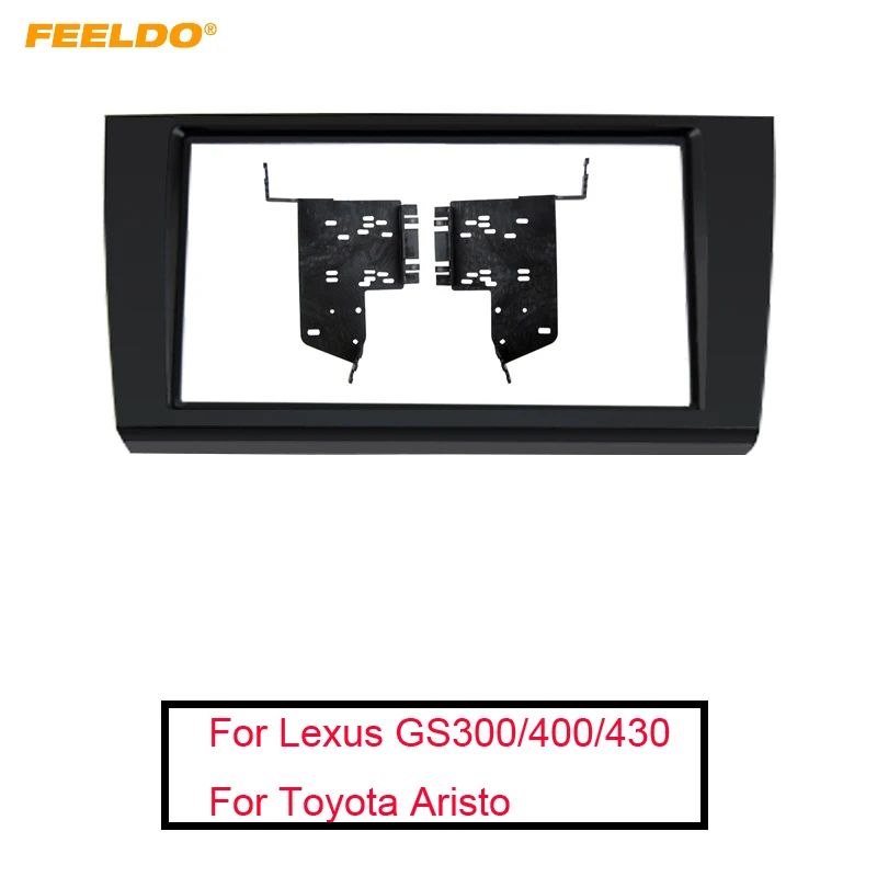 Автомобильный радиоприемник FEELDO рамка для Lexus GS300/400/430 Toyota Aristo (S160) 2Din стерео