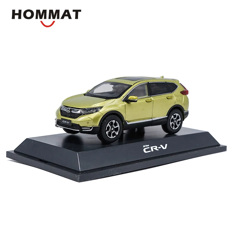 HOMMAT Simulation 1/43 Honda CR-V внедорожник CRV модель автомобиля сплав 1:43 литая игрушка модели автомобилей автомобили игрушки для детей