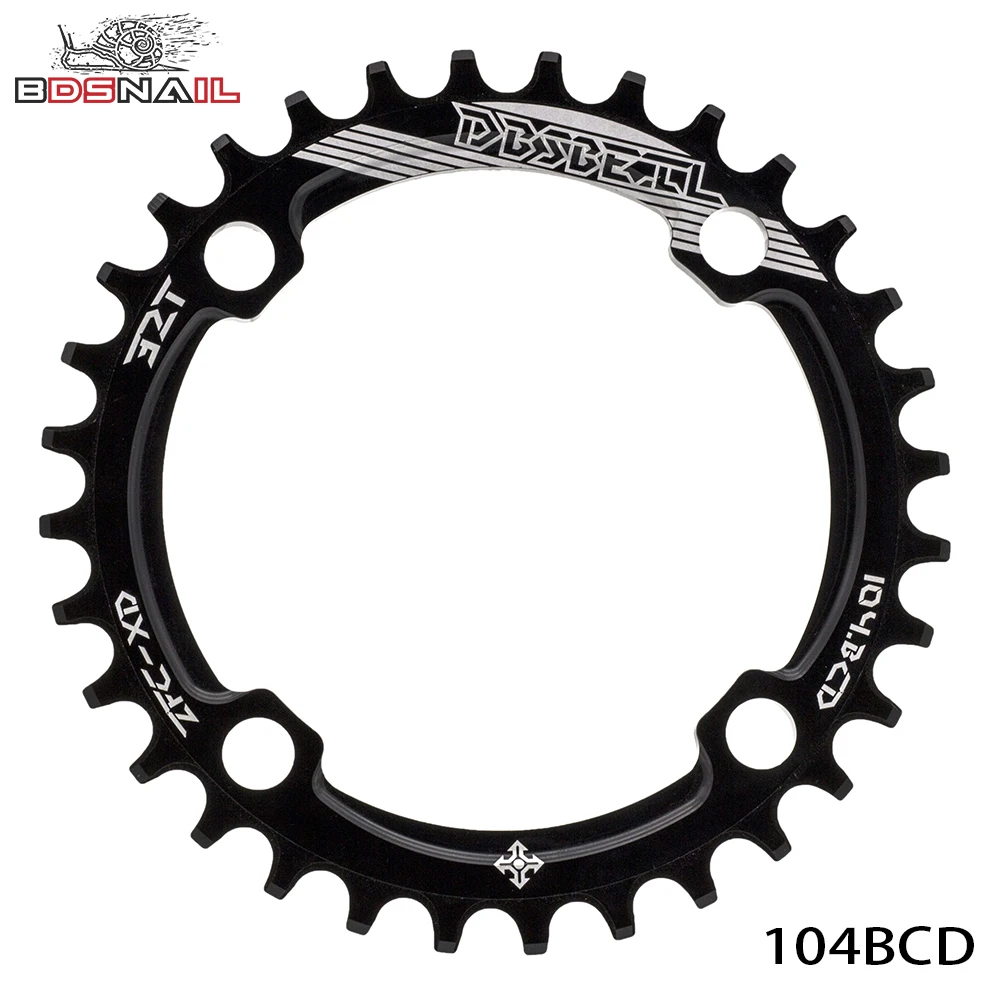 104BCD велосипедные цепные кольца plato bicicleta mtb 104 мм 32-t круглая велосипедная цепь 7075-T6
