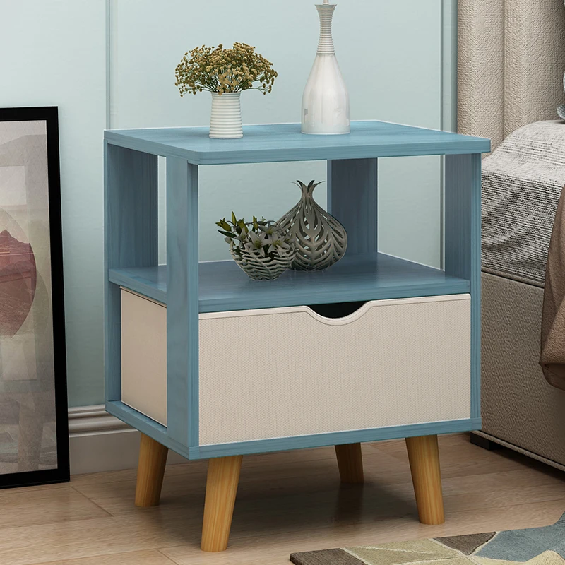 

Simple bedside table bedroom bedside cabinet economical small locker simple modern storage small cabinet WF1022205