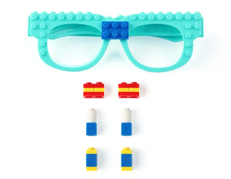 Рамка для очков Строительная пластина строительных блоков техника Базовая рамка