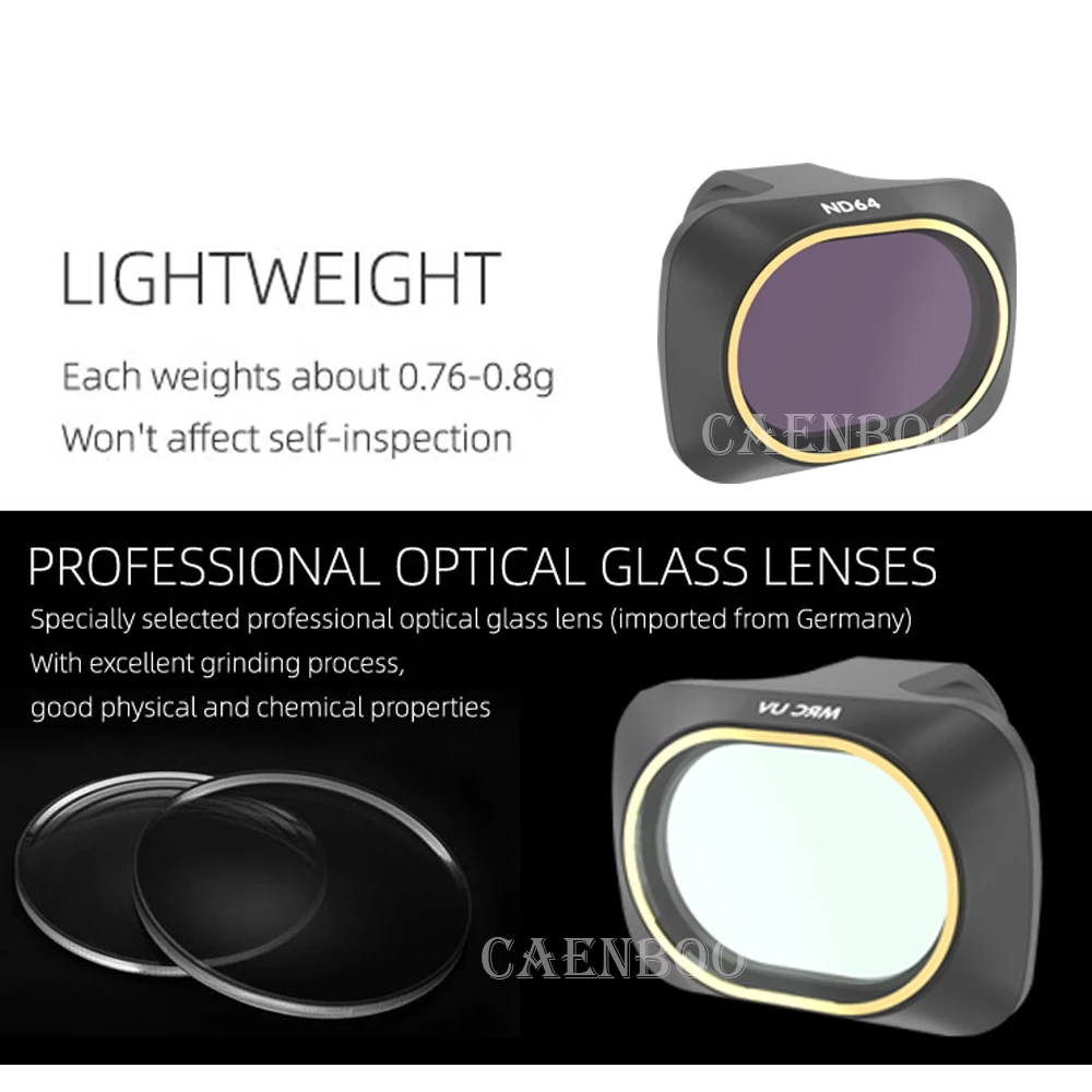 Camera Filter UV CPL C-PL Polar ND4/ND8/ND16/ND32 Neutral Density Filters Lens Protector For DJI Mavic Mini Accessories | Электроника