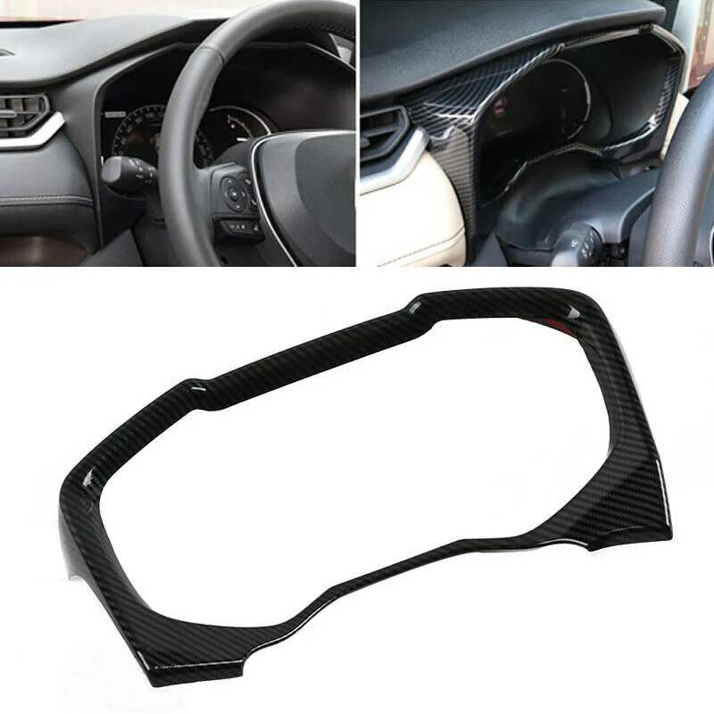 Декоративная рамка для приборной панели из углеродного волокна ABS накладка на