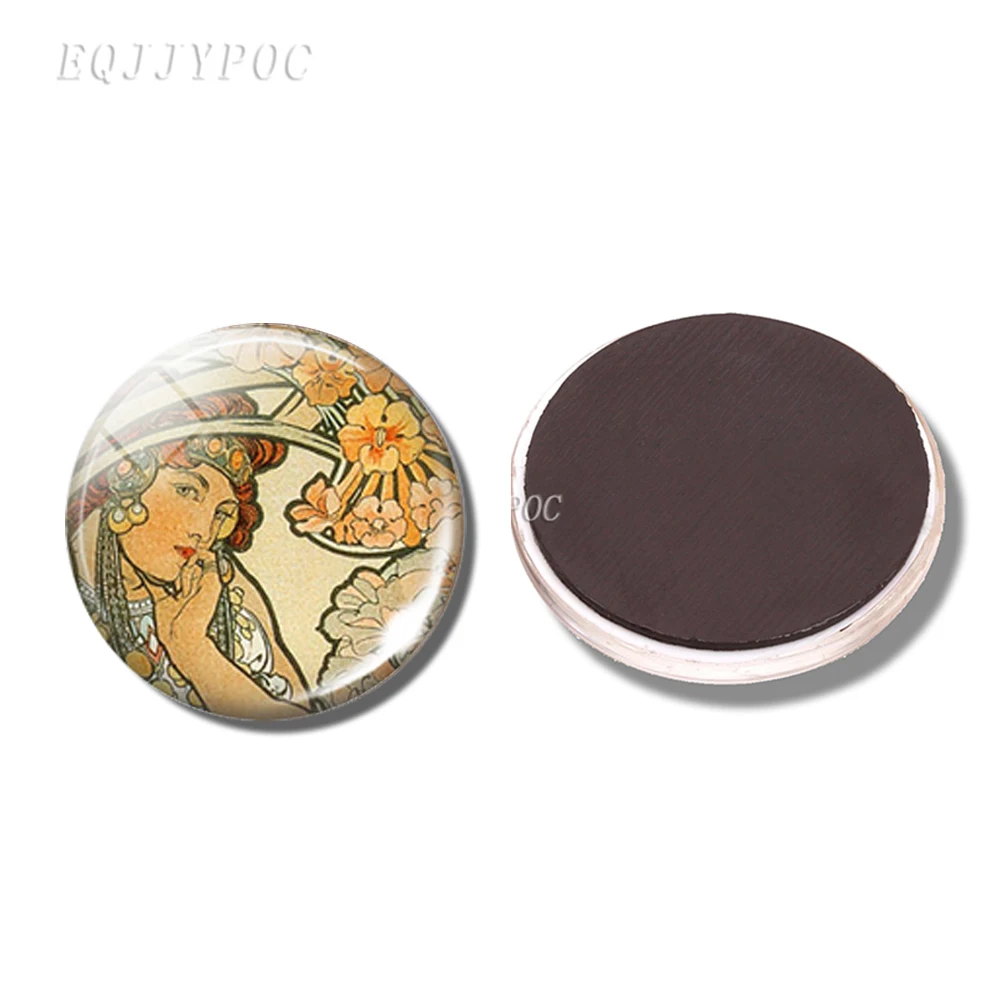 Креативный художественный стиль магнит для холодильника 30 мм Кухонное украшение