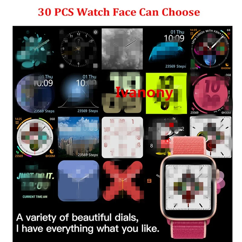 Часы SmartWatch IWO 13 Series 5 IWO13 умные часы 40 мм 44 мм для Apple IOS Android телефон SIRI сердечный ритм ЭКГ музыкальный плеер PK IWO 11 8