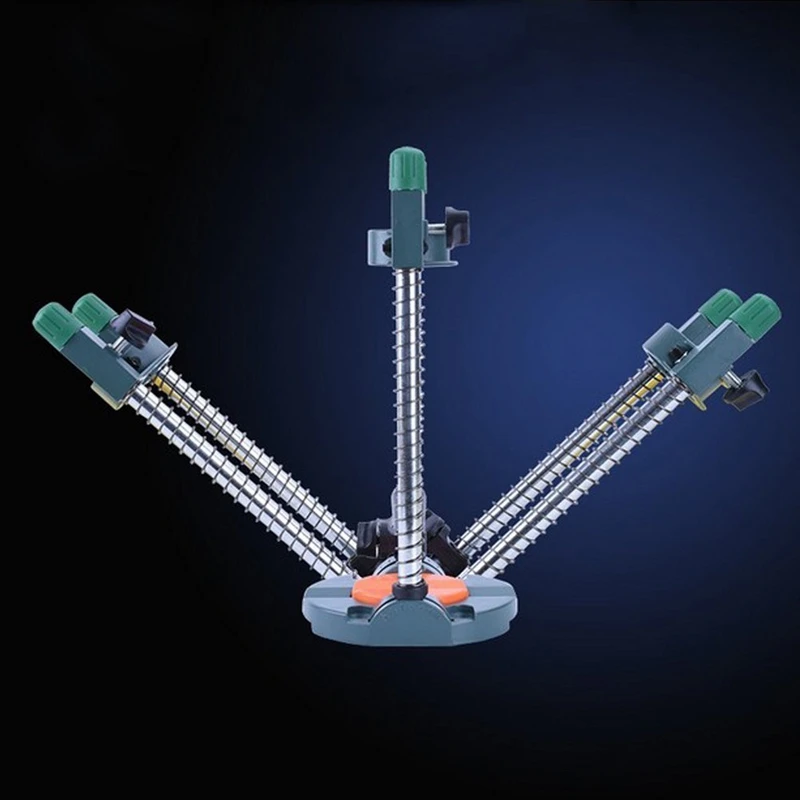 Precision Drill Guide Pipe Holder Stand Drilling with Adjustable Angle and Removable Handle Diy Tool | Инструменты