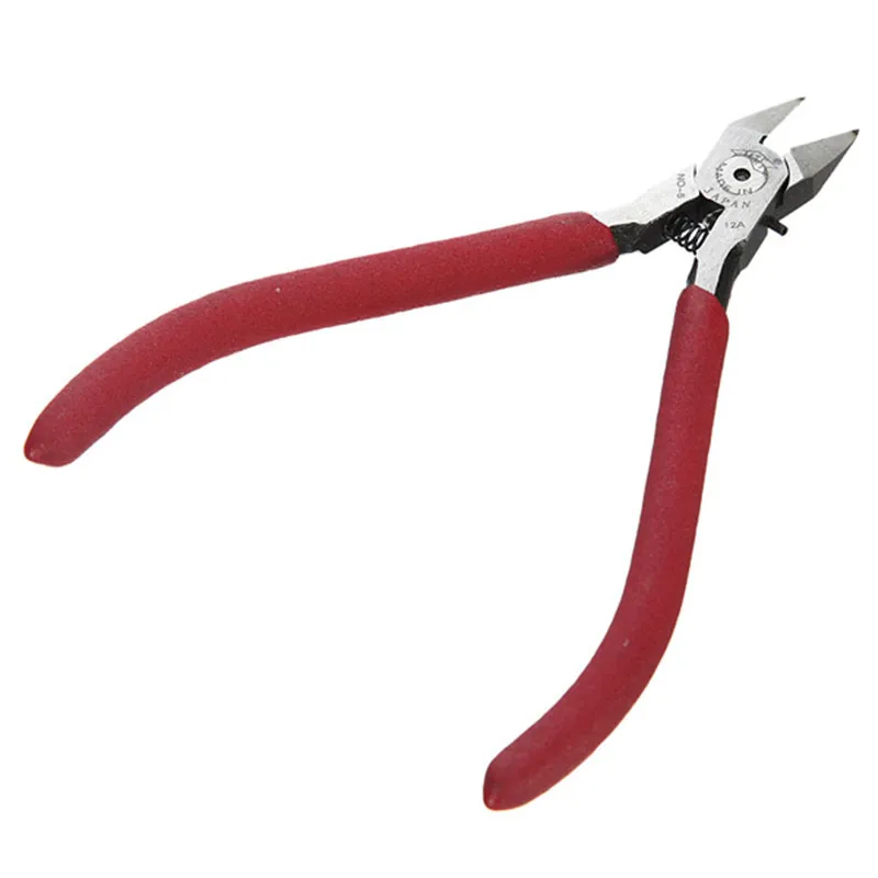 Mini Diagonal Pliers | Small Wire Cutter for Electronics | Insulated Rubber Handle | Model Hand Tool image 3