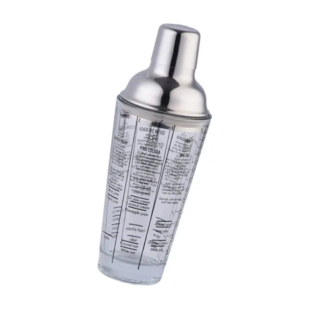 Шейкер для коктейлей из нержавеющей стали 400 мл | Дом и сад