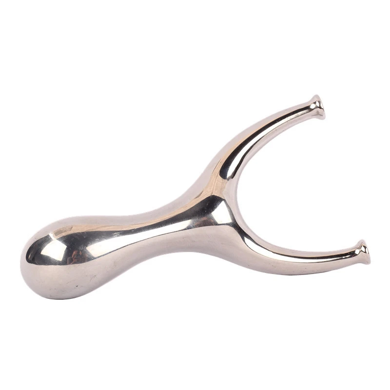 

440 Titanium Steel Recurve Slingshot Flat Rubber Band Flying Tiger Fork Solid Outdoor Precision Hunting Competitive Slingshot