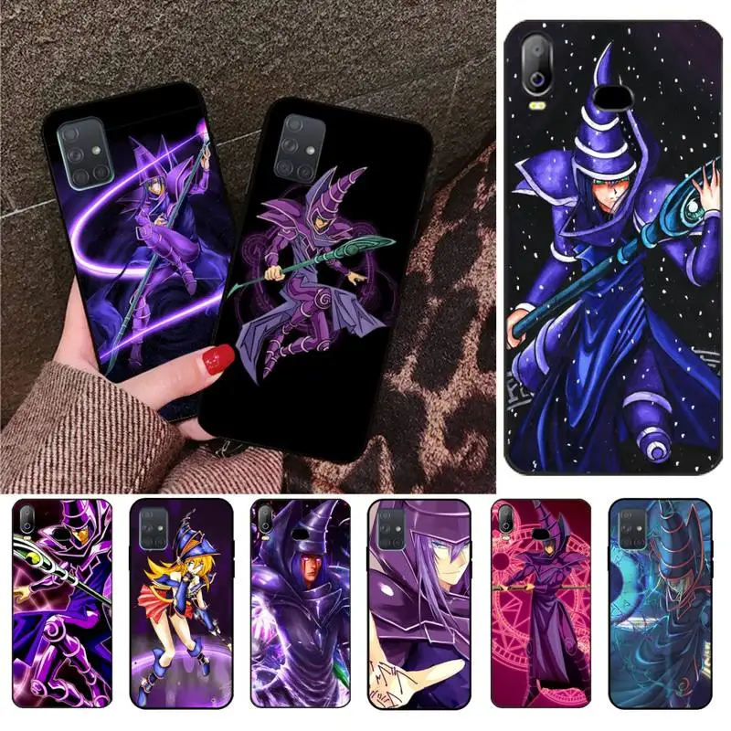 Чехол для телефона CUTEWANAN Dark Magician Yu-Gi-Oh черный ТПУ чехол с рисунком аниме корпус
