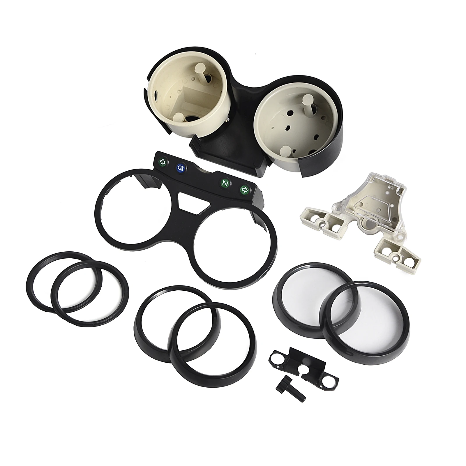 

1 Set Meter Clock Speedo Cover Set for Yamaha YBR 125 2005 2006 2007 2008 2009 YBR125 Speedometers Clock Inner Assembly Cover
